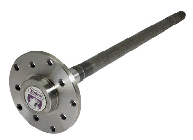 Yukon Gear & Axle YA WM35C-27-L-HD 4340 Chrome Moly Alloy Left Hand Rear Axle For Model 35 Heavy Duty (Drum Brakes)