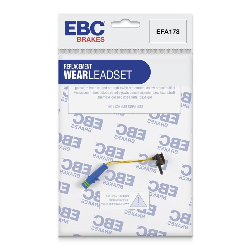 EBC 2012-2013 Mercedes-Benz B200 2.0L Turbo Front Wear Leads EFA178