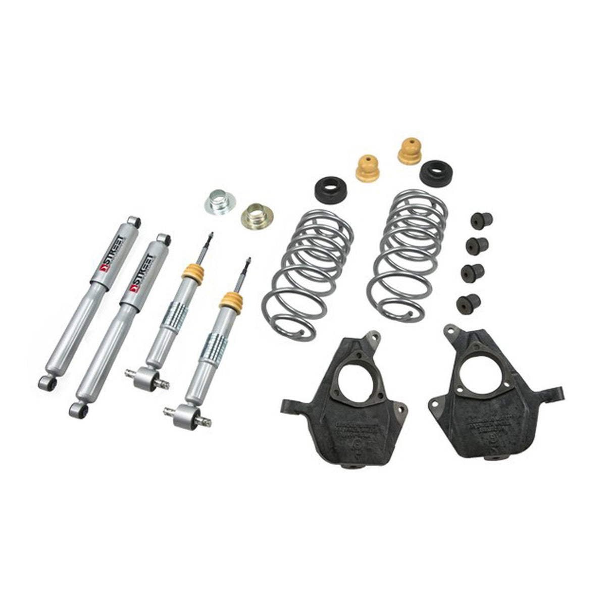 Belltech Lowering Kit w/ SP Shocks 2in F/3-4in R for 07-14 GM Tahoe/Yukon