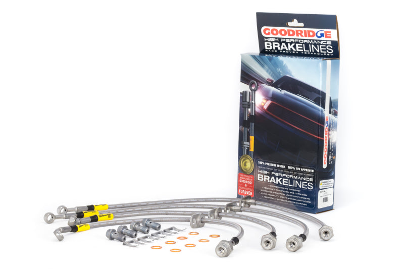 Goodridge 12-15 Honda Civic Si/13-15 Acura ILX 2.4L SS Brake Line Kit 20028