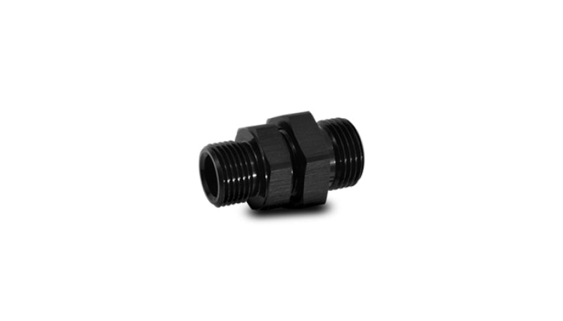 Vibrant -12 x -10 ORB Male to Male Union Adapter - Anodized Black