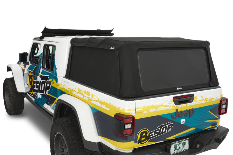 Bestop 20-26 Jeep Gladiator For 5 Ft. Bed Supertop For Truck 2 (Black Diamond)