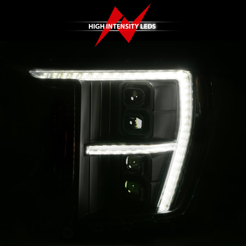 ANZO 2021-2023 Ford F-150 Z-Series LED Projector Headlights (w/Factory Halogen) - Driver Side