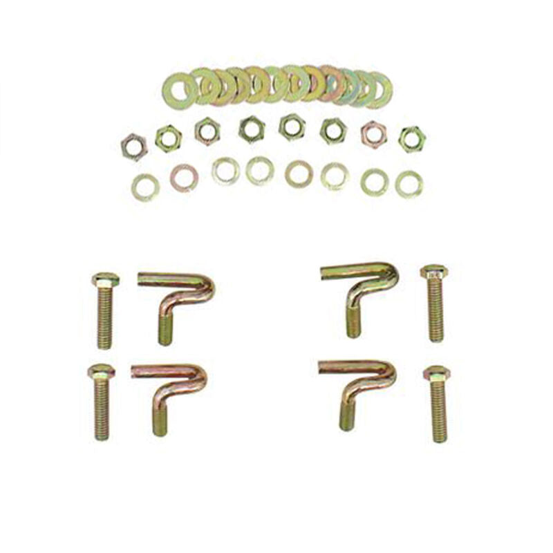Westin 22-1065 Premier Oval Nerf Bar Mount Kit for 2001-2014 Chevrolet Silverado Black