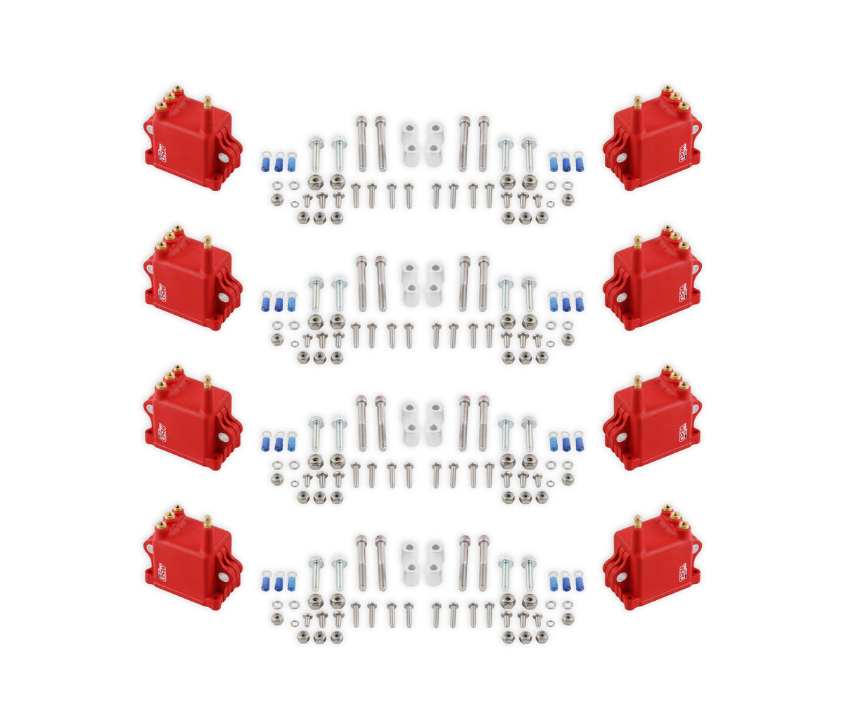 MSD 82808 Coil - High Output - 8-Pack - Red