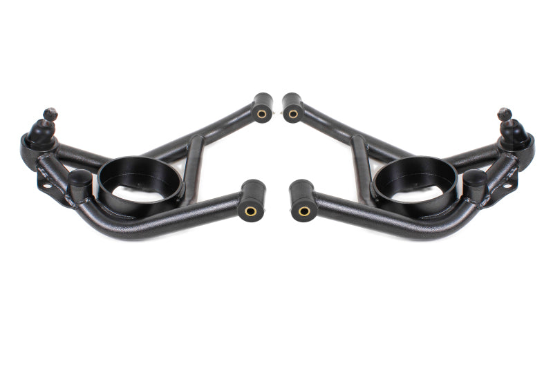 BMR 1970-1981 Chevrolet Camaro A-Arms Lower Delrin Bushings Std Ball Joint - Black Hammertone