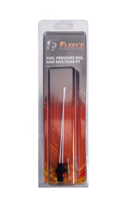 Fleece Performance FPE-HAR-FPR-PT Universal 6in Fuel Pressure Regulator & Multiuse Pigtail