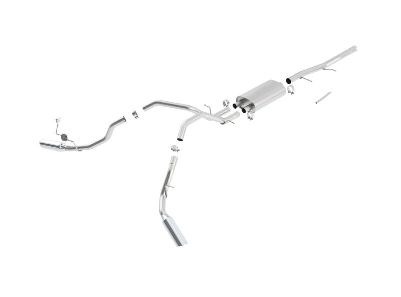 Borla 140341 09-11 Chevrolet Sierra 1500 WT/SLT/SLEi/XFE / Silverado 1500 WT/LT/LTZ/LS SS Catback Exhaust - #140341