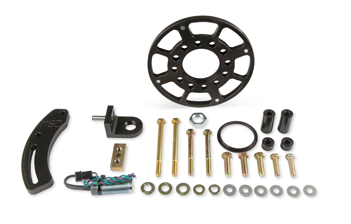 MSD 86403 Crank Trigger Wheel Kit - Flying Magnet - SBF - for Windsor