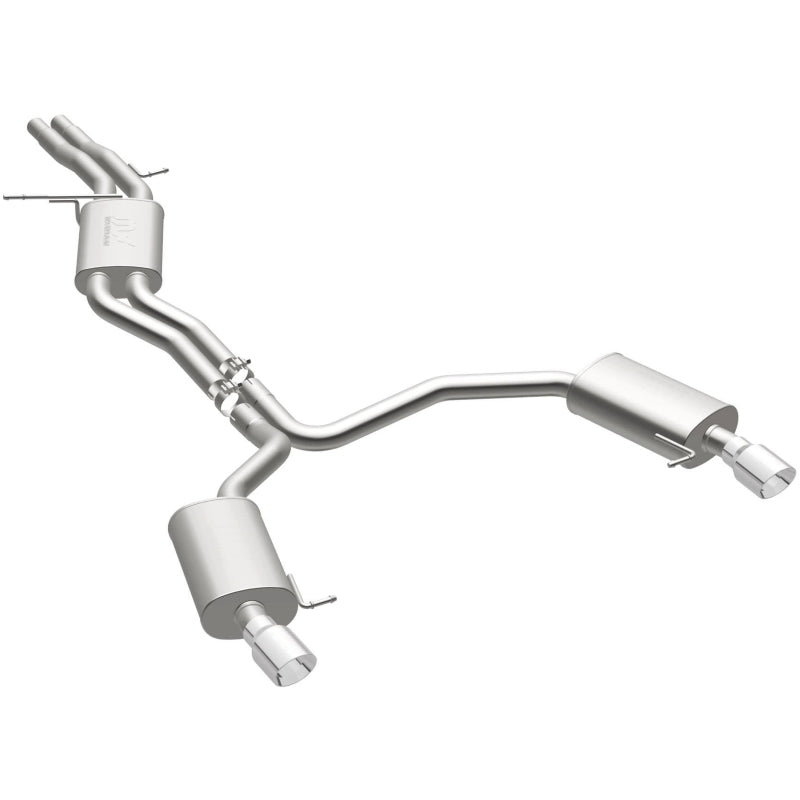 MagnaFlow 19159 Sys C/B 12-15 Audi A6 / A7 3.0L V6 SS 2.5in Dual Split Rear Ext 4in Tips - #19159