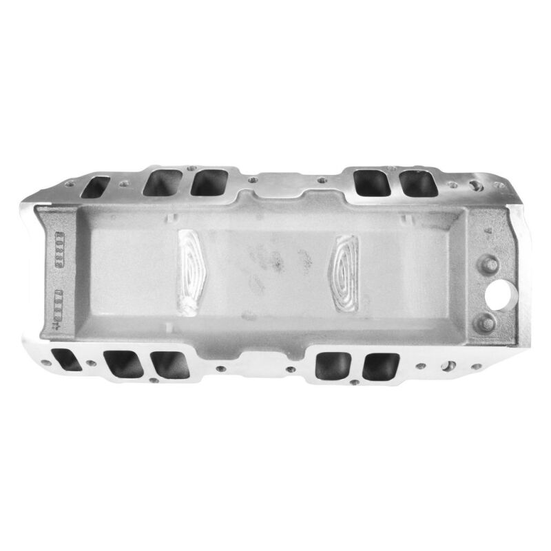 Edelbrock 7562-BP Big Block Chevrolet Rectangular Port RPM Air-Gap Manifold - Black Plasma Finish