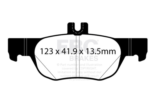 EBC 2019+ Mazda 3 (BP) 2.5L Redstuff Rear Brake Pads DP32413C