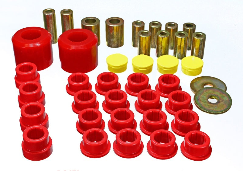 Energy Suspension for 10 Camaro Red Rear End Control Arm Bushing Set 3.3196R