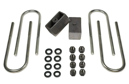 Tuff Country 97008 2in Rear Block & U-Bolt Kit for 1973-1991 Chevrolet GMC K20 K2500 3/4 Ton 4WD