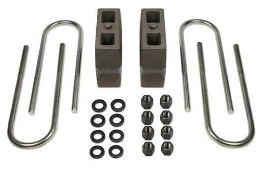 Tuff Country 97011 5.5in Rear Block and U-Bolt Kit for 1973-1987 Chevrolet Truck 3/4 Ton 4WD