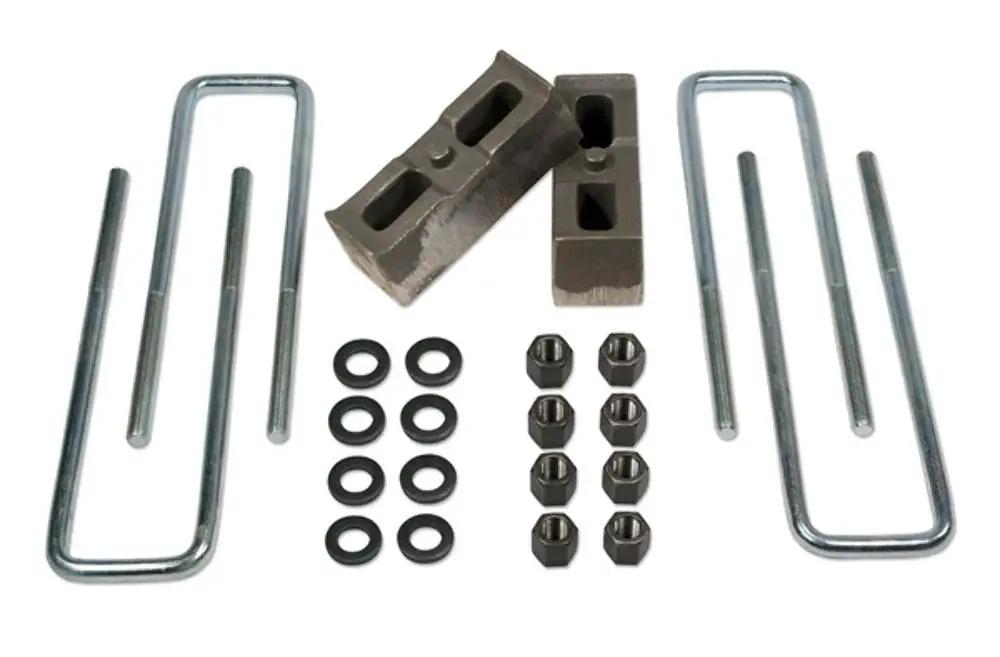Tuff Country 97022 2in Rear Block and U-Bolt Kit for 2001-2010 GMC Sierra 2500HD 4WD
