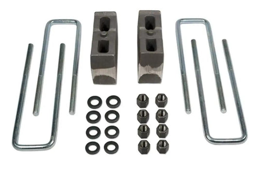 Tuff Country 97024 4in Rear Block and U-Bolt Kit for 2001-2010 Chevrolet Silverado 2500HD 4WD