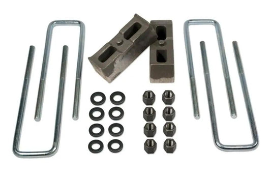 Tuff Country 97026 2in Rear Block and U-Bolt Kit for 2001-2010 Chevrolet Silverado 3500 4WD