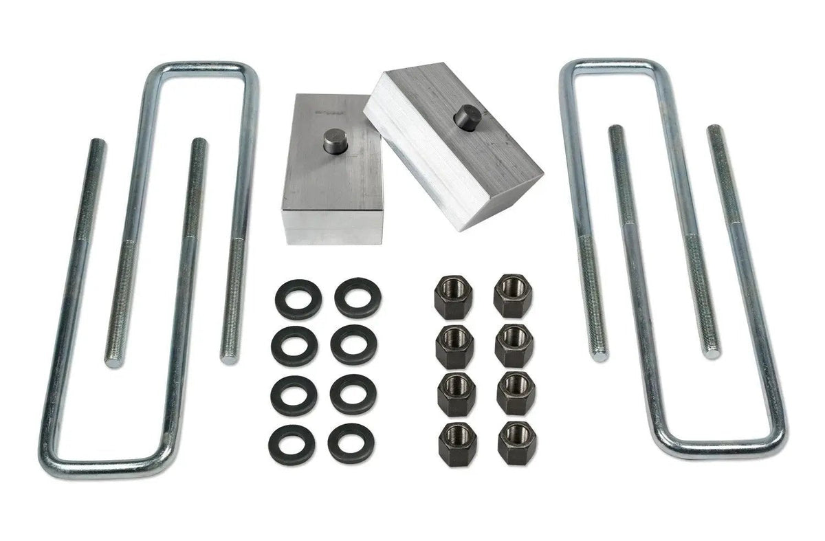 Tuff Country 97033 1.5in Rear Block and U-Bolt Kit for 1992-1998 GMC Suburban 1500 and 2500 4WD