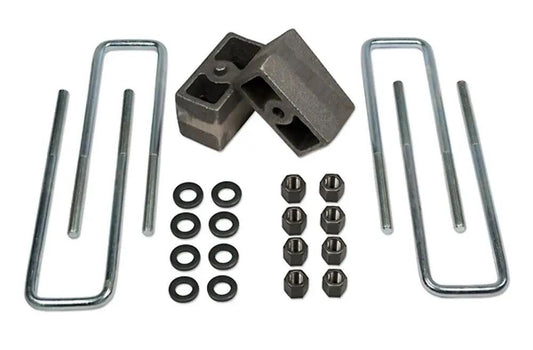 Tuff Country 97035 3in Rear Block and U-Bolt Kit for 1992-1998 GMC Suburban 1500 and 2500 4WD