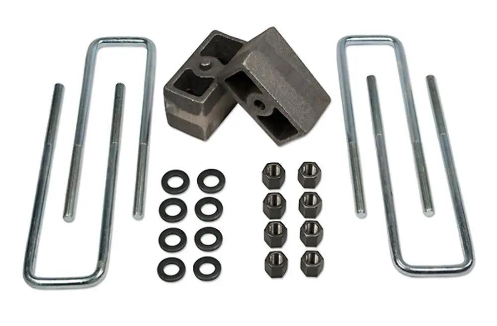 Tuff Country 97075 3in Rear Block and U-Bolt Kit for 1995-2023 Tacoma and more