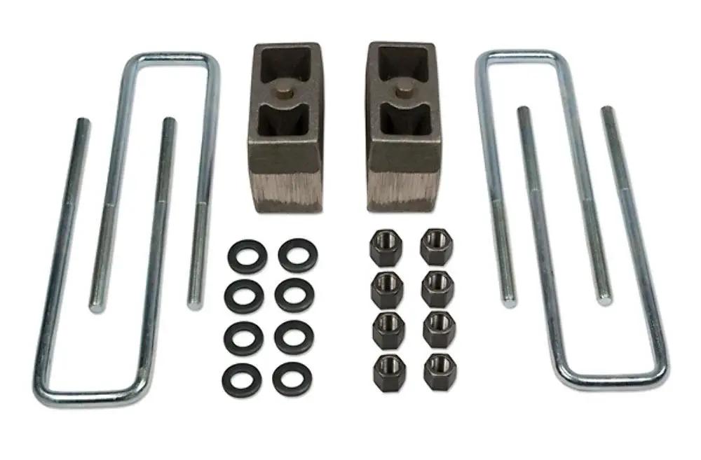 Tuff Country 97076 4in Rear Block and U-Bolt Kit for 1995-2023 Toyota Tacoma 4WD