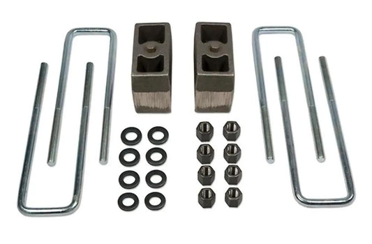 Tuff Country 97076 4in Rear Block and U-Bolt Kit for 1995-2023 Toyota Tacoma 4WD