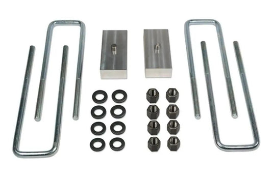 Tuff Country 97078 1.25in Rear Block & U-Bolt Kit for 1995-2023 Toyota Tacoma Tundra 4WD