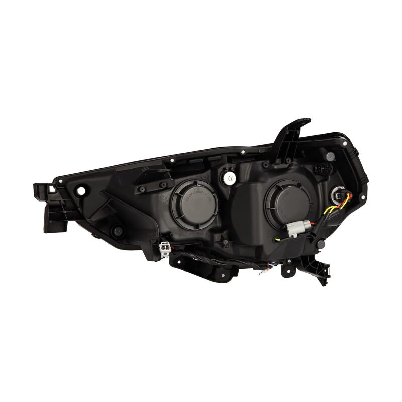 AlphaRex 880850 14-20 Toyota 4Runner PRO-Series LED Projector Headlights Alpha-Black w/Sequential Signal/DRL