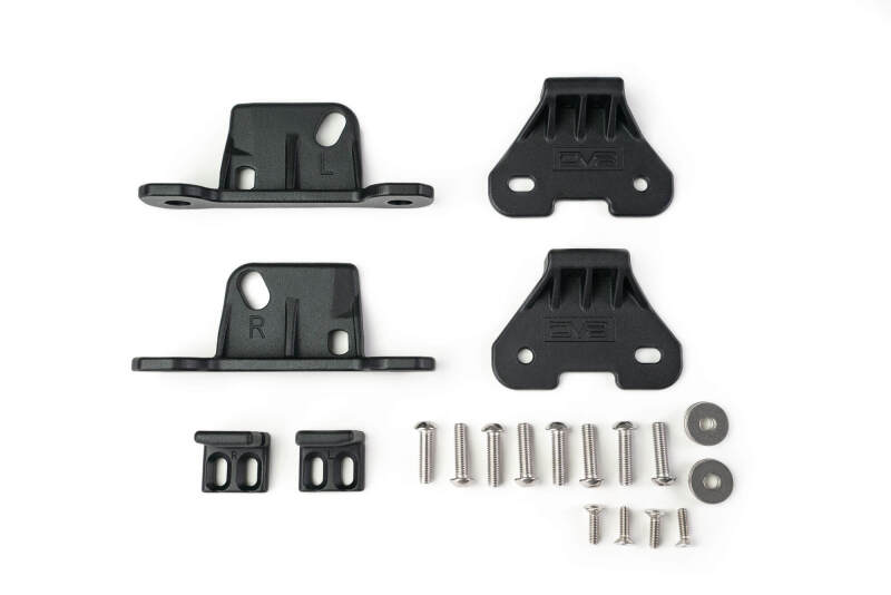 DV8 Offroad 2018+ Jeep Wrangler Hardtop Conversion Brackets - #HTJL-BR
