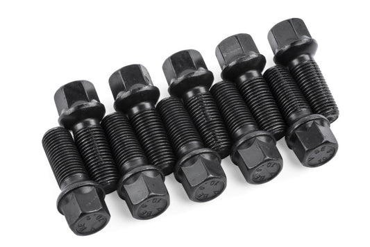 APR Lug Bolts - Use w/Factory Spacers - 27mm - Black (Set of 10)