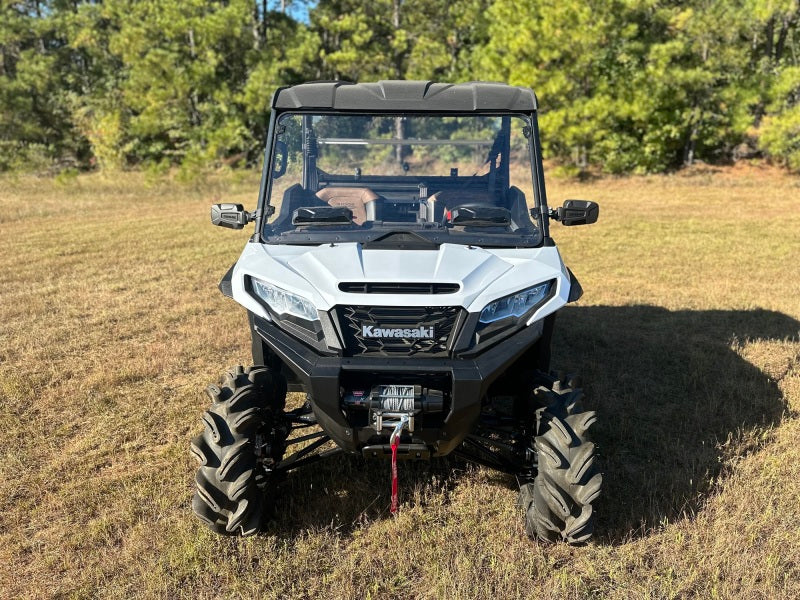 Seizmik 24+Kawasaki Ridge Ranch Tool Less Windshield - UV 50-55316KIT