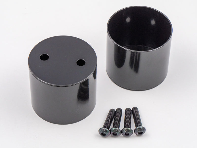 Bestop 20-26 Jeep Gladiator / 18-26 Wrangler JL / 07-18 Wrangler JK Door Mirror Cup Kit (Black)
