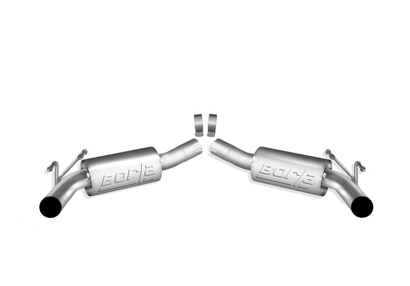 Borla 11794 2010 Camaro 6.2L ATAK Exhaust System w/o Tips works With Factory Ground Effects Package (rear - #11794