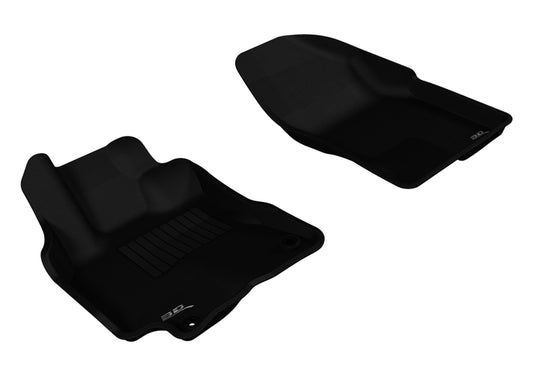 3D MAXpider Kagu Front Floor Mats for 2009-2013 Pontiac Vibe / Toyota Corolla
