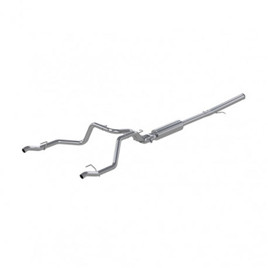 MBRP 19-Up Chevy Silverado 1500 6.2L 2.5in Catback Dual Rear Exit T304