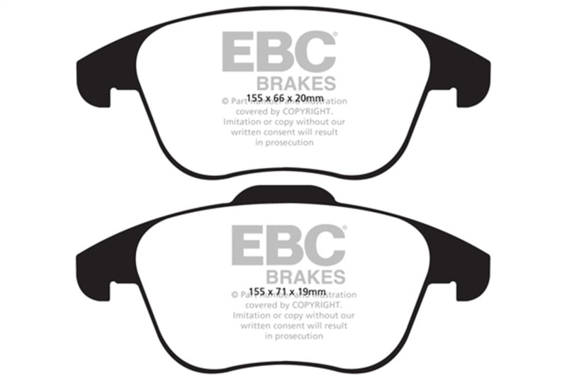 EBC 15 and up Audi Q3 2.0 Turbo Redstuff Front Brake Pads DP31997C