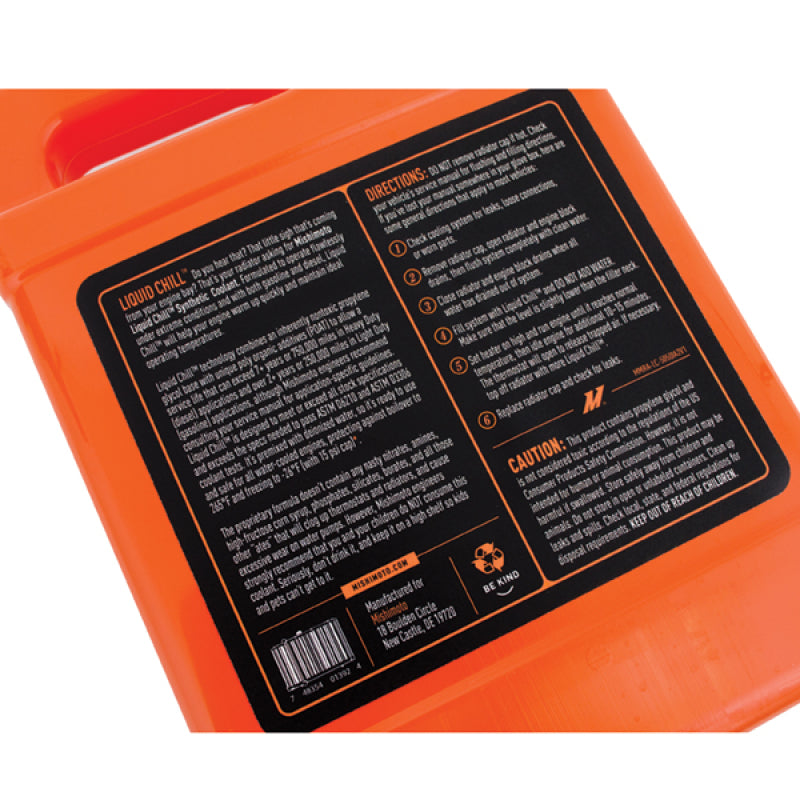 Mishimoto Liquid Chill Synthetic Engine Coolant - Premixed - #MMRA-LC-5050F