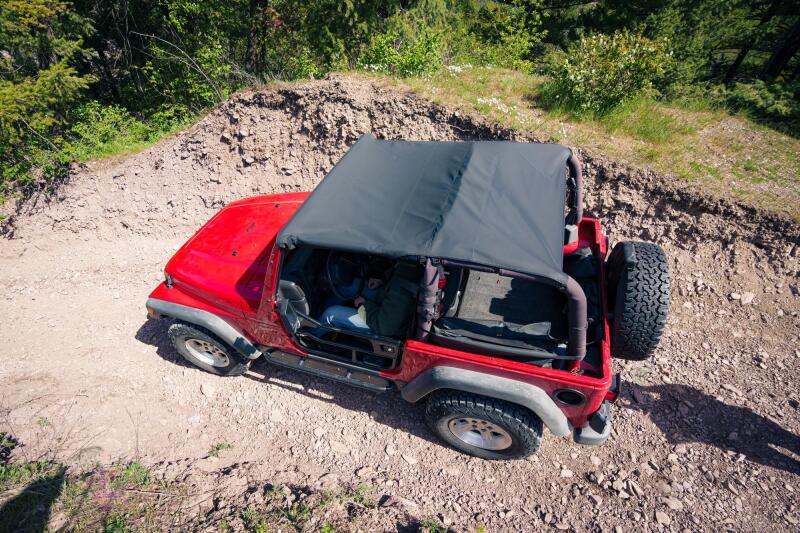 Bestop 97-02 Jeep Wrangler TJ Header Safari Bikini (Spice)