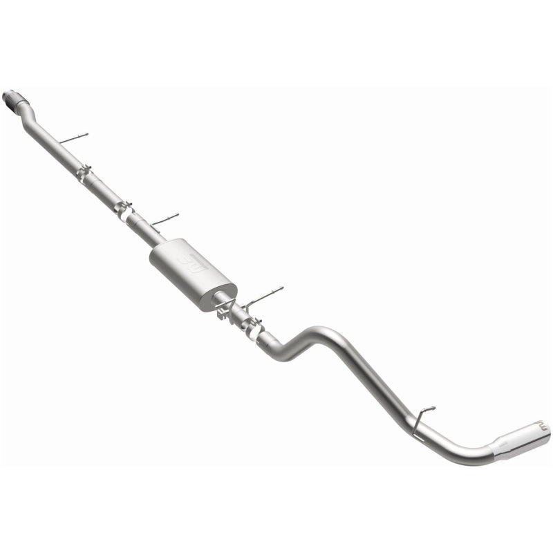 MagnaFlow 15267 14 Chevy Silverado V8 5.3L CC/EC Cab Single P/S Rear Exit Stainless Cat Back Perf Exhaust - #15267