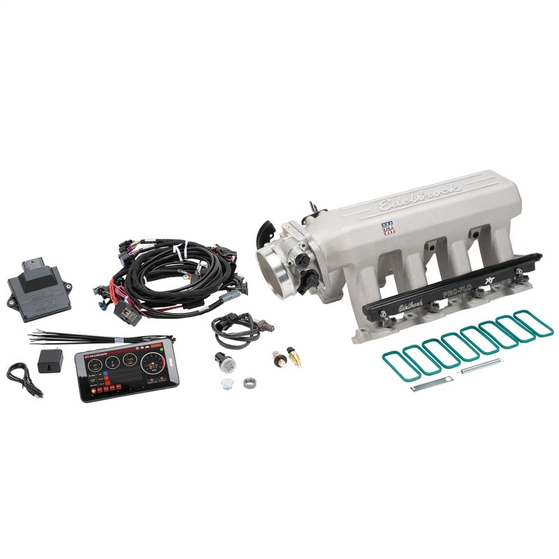 Edelbrock 35730 Pro Flo 4 XT EFI System Sequential Port LS Gen III/IV Cathedral Port 550 HP Max