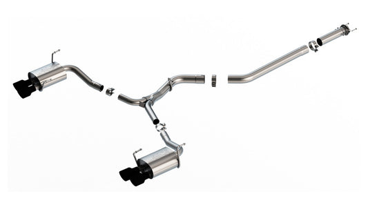 Borla 140907CB 2022 Subaru WRX 2.4L Turbo AT/MT AWD S-Type Catback Exhaust CB Tips - #140907CB