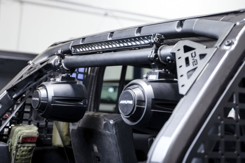 DV8 Offroad 18-23 Jeep Wrangler JL 4-Door Speaker/Light Bar Mount - #SBJL-01