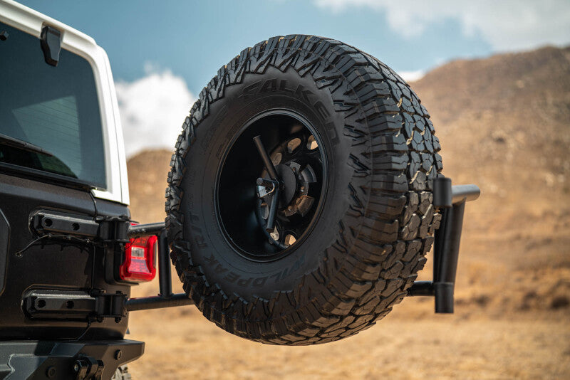 DV8 18-25 Jeep Wrangler JL Body Mounted Tire Carrier - #TCJL-14