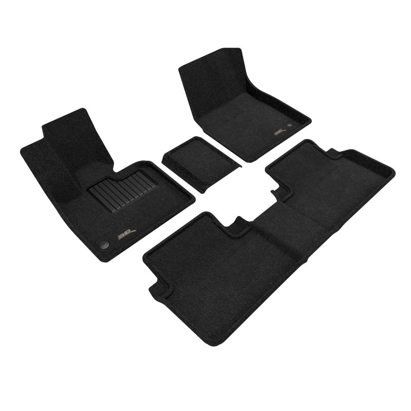 3D MAXpider Elegant Front & Rear Floor Mats for 2014-2020 BMW i3