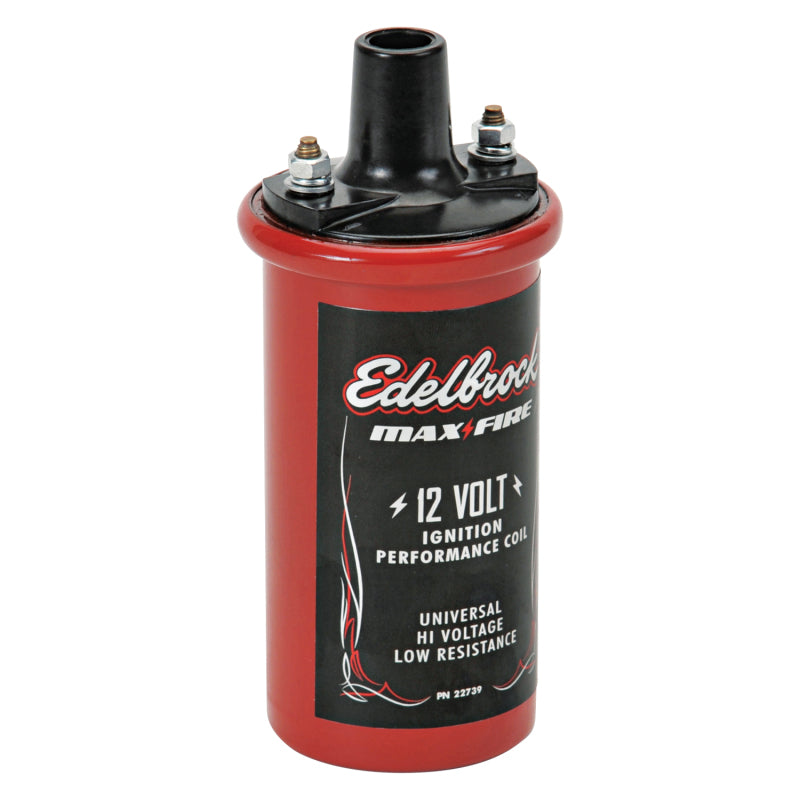 Edelbrock 22739 Ignition Coil 12V Canister Style 1.4 Ohm 42,000 Volt