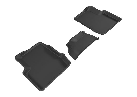3D MAXpider Kagu Rear Floor Mats for 2015-2019 Fiat 500X