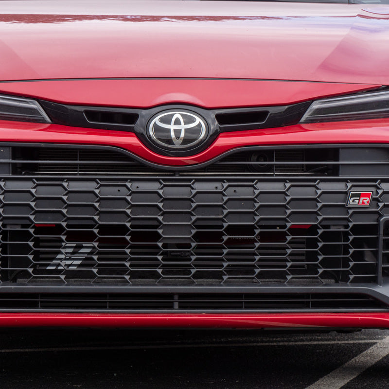 Mishimoto 2023+ Toyota GR Corolla Intercooler & Pipe Kit - Black Cooler - Red Pipes - #MMINT-GRC-23KBKRD