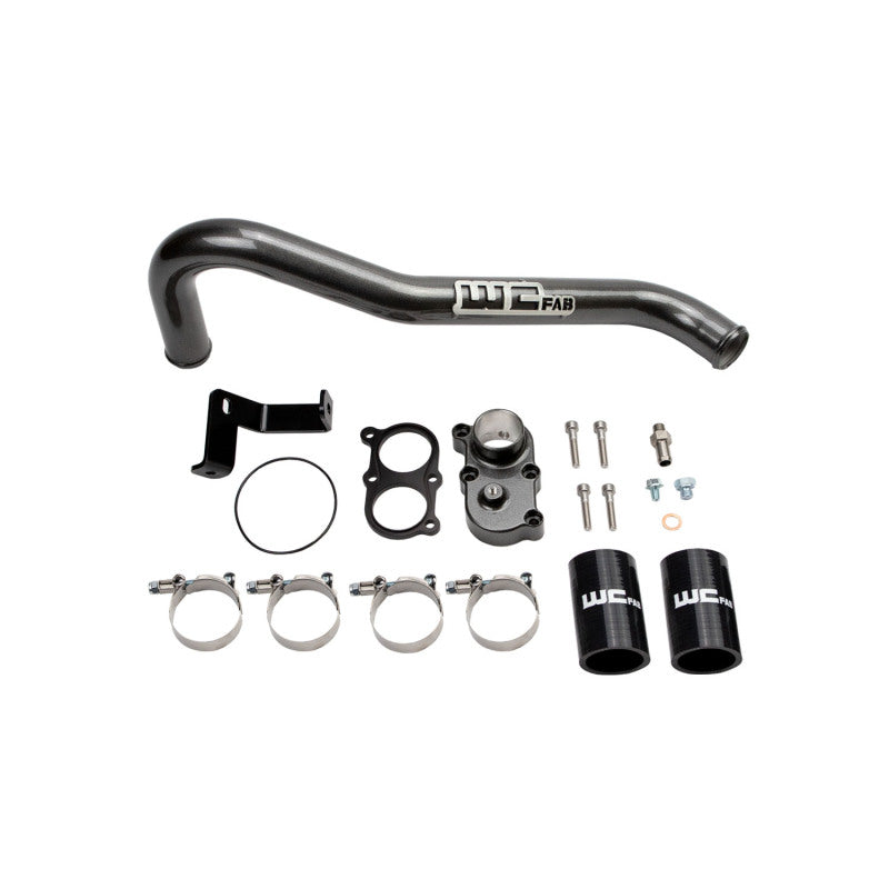 Wehrli Custom Fabrication WCF100420-GB Thermostat Housing Kit Gloss Black for 2006-2010 Chevrolet Silverado / GMC Sierra 2500 HD / 3500 HD 6.6L LBZ/LMM Duramax