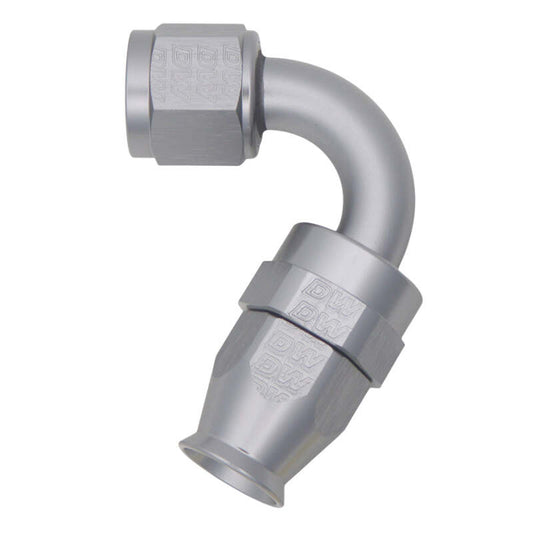 DeatschWerks 8AN Female Flare Swivel 120-degree Hose End - PTFE